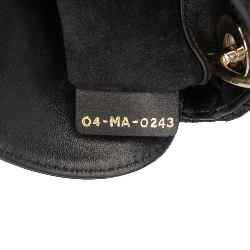 Micro Satin Crystal Embellished Lady Dior - Image 6