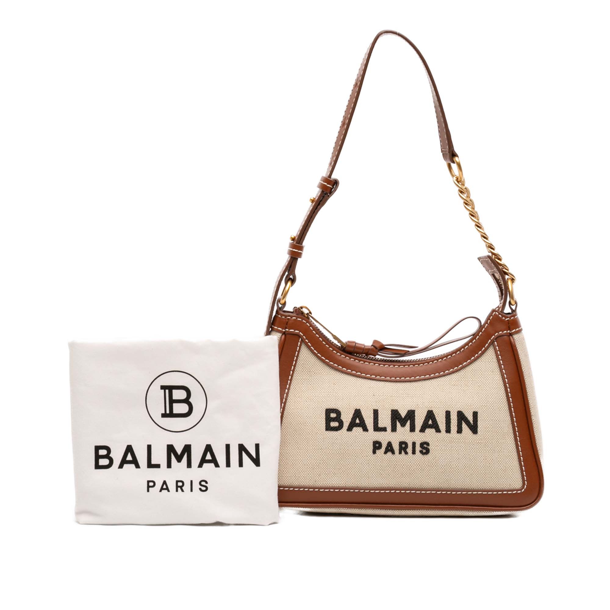 Canvas B Army Logo Shoulder Bag - Image 11