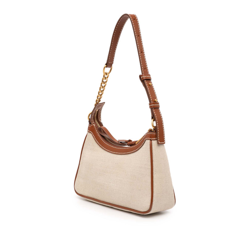Canvas B Army Logo Shoulder Bag - Image 2