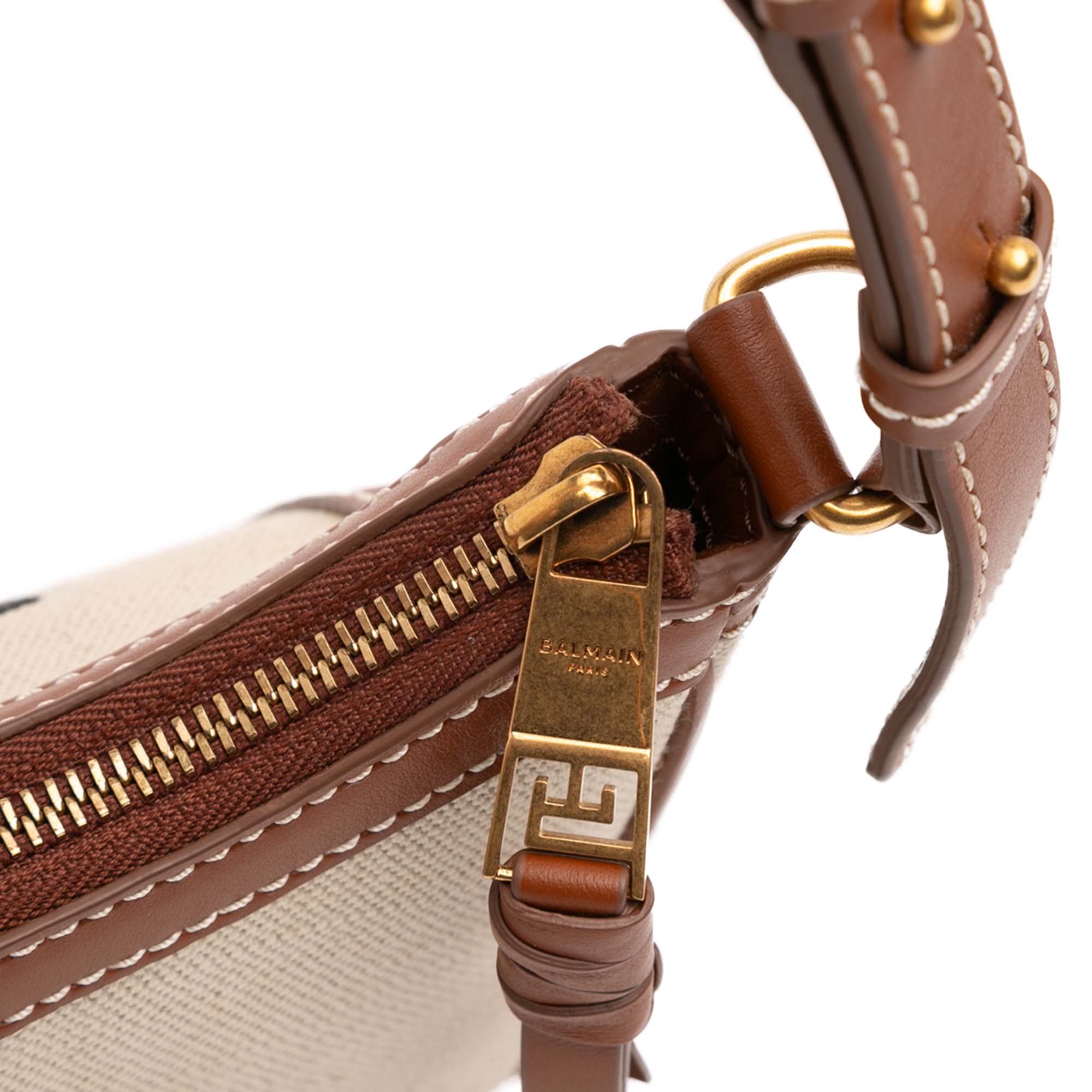 Canvas B Army Logo Shoulder Bag - Image 7