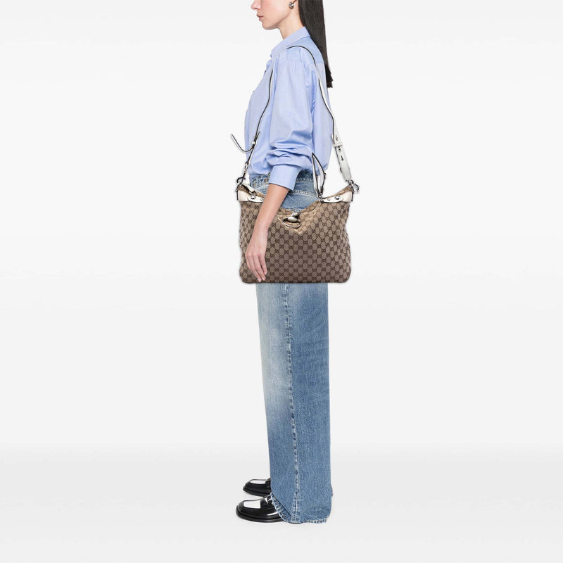 GG Canvas Icon Bit Satchel - Image 7