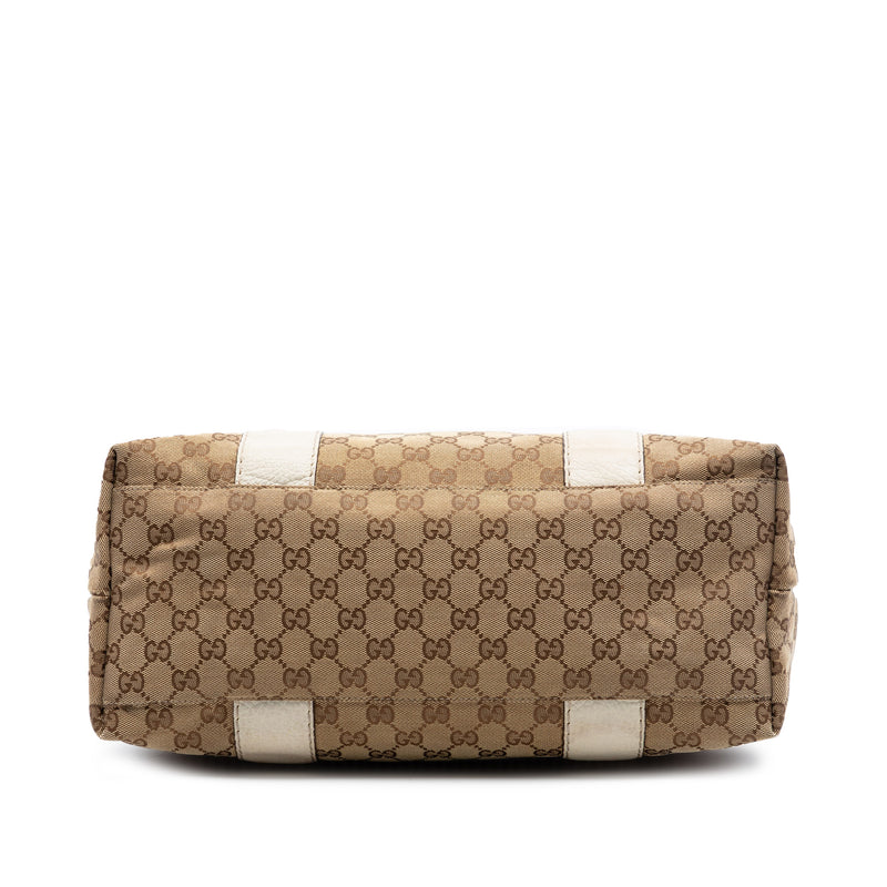 Medium GG Canvas Bamboo Libeccio Tote - Image 3