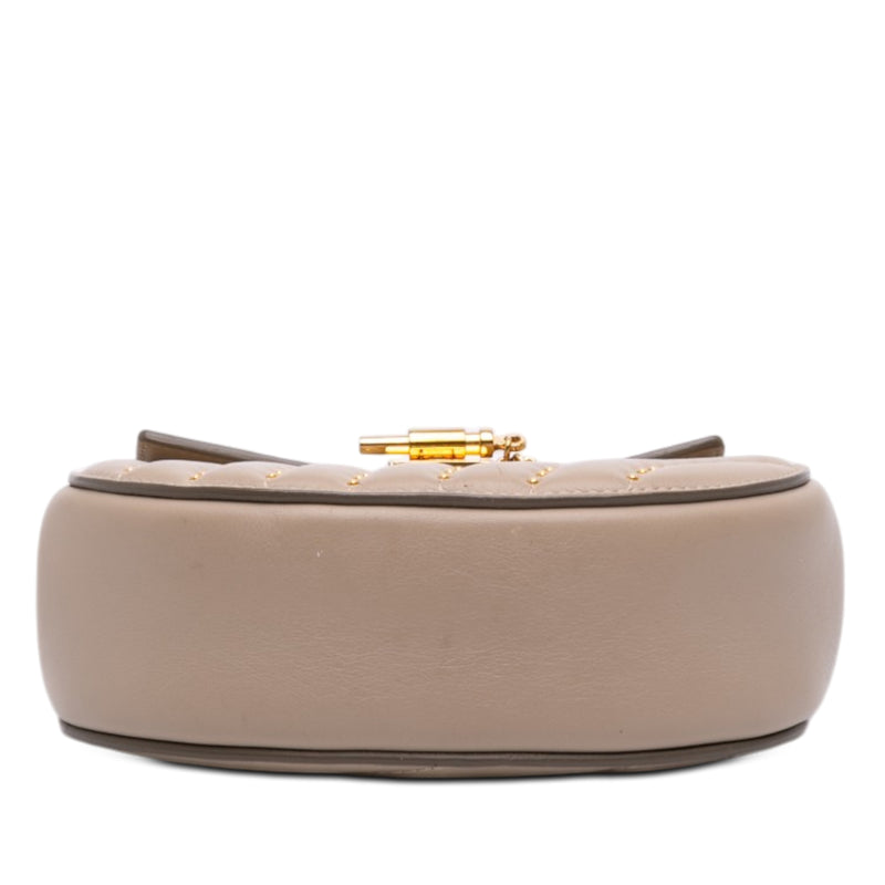 Mini Studded Leather Drew Bijou Satchel - Image 3