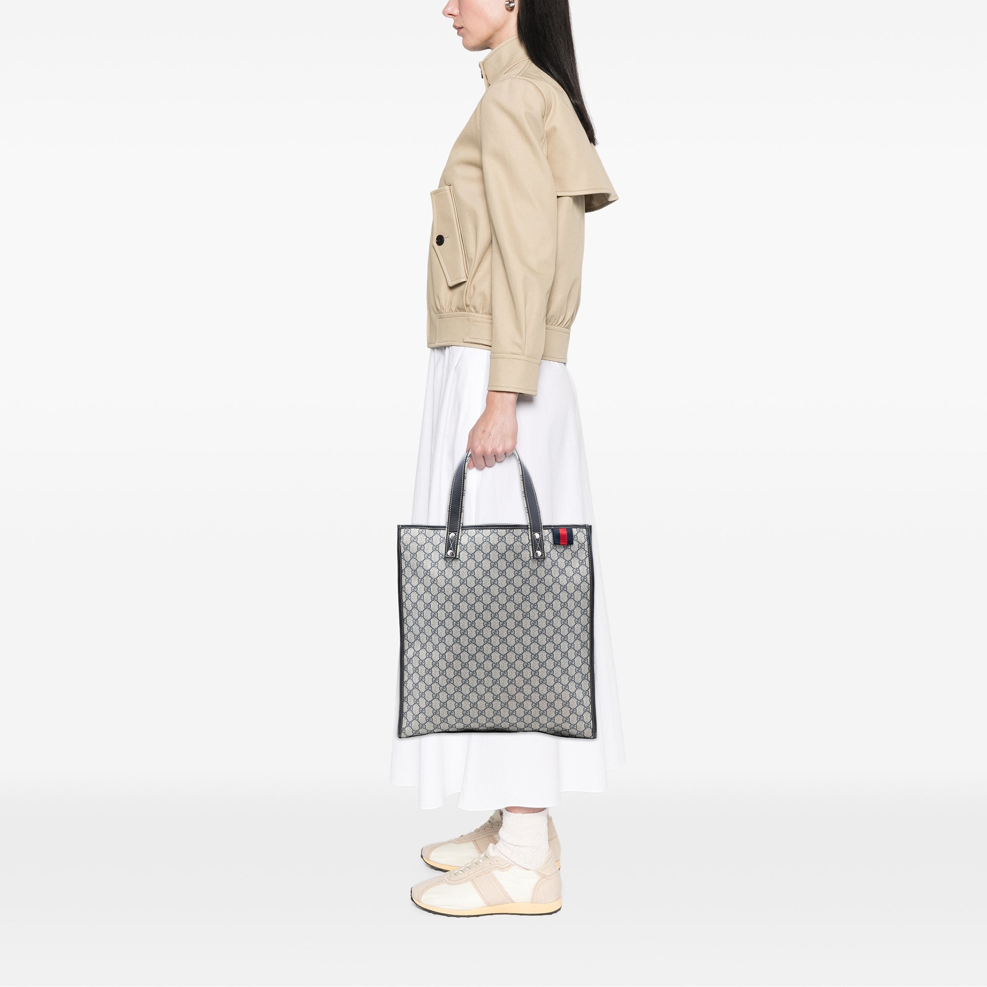 GG Supreme Web Tote - Image 7