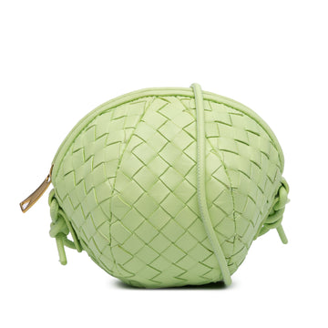 Mini Lambskin Intrecciato Mava Crossbody - Image 1