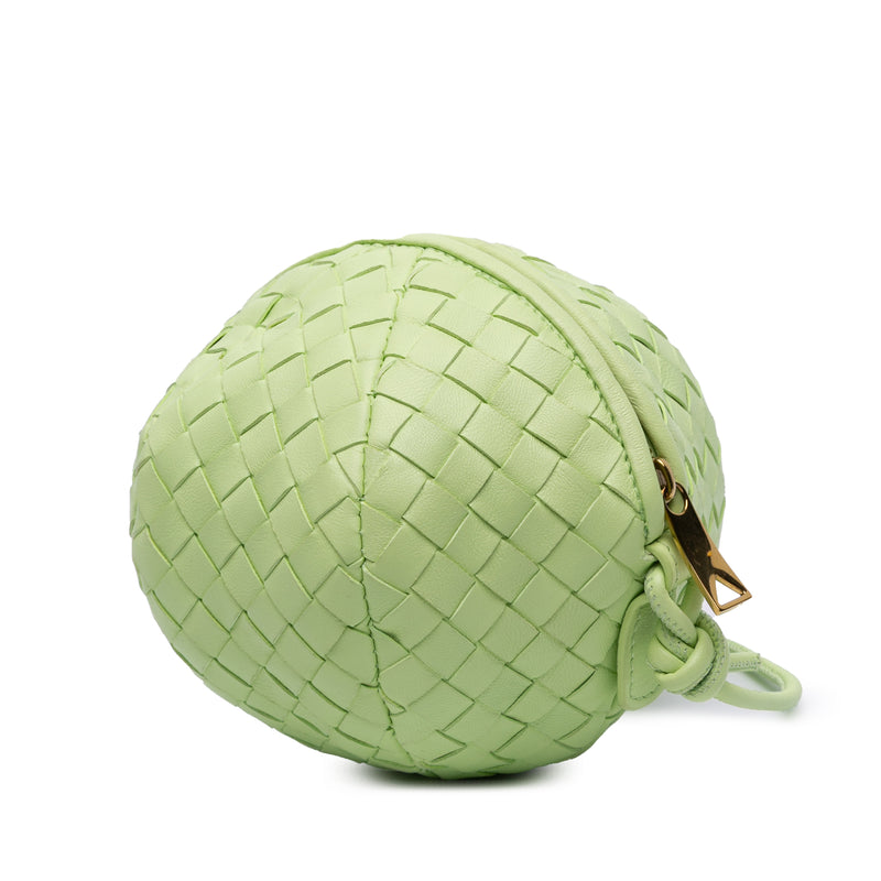 Mini Lambskin Intrecciato Mava Crossbody - Image 2
