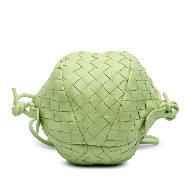 Mini Lambskin Intrecciato Mava Crossbody - Image 3