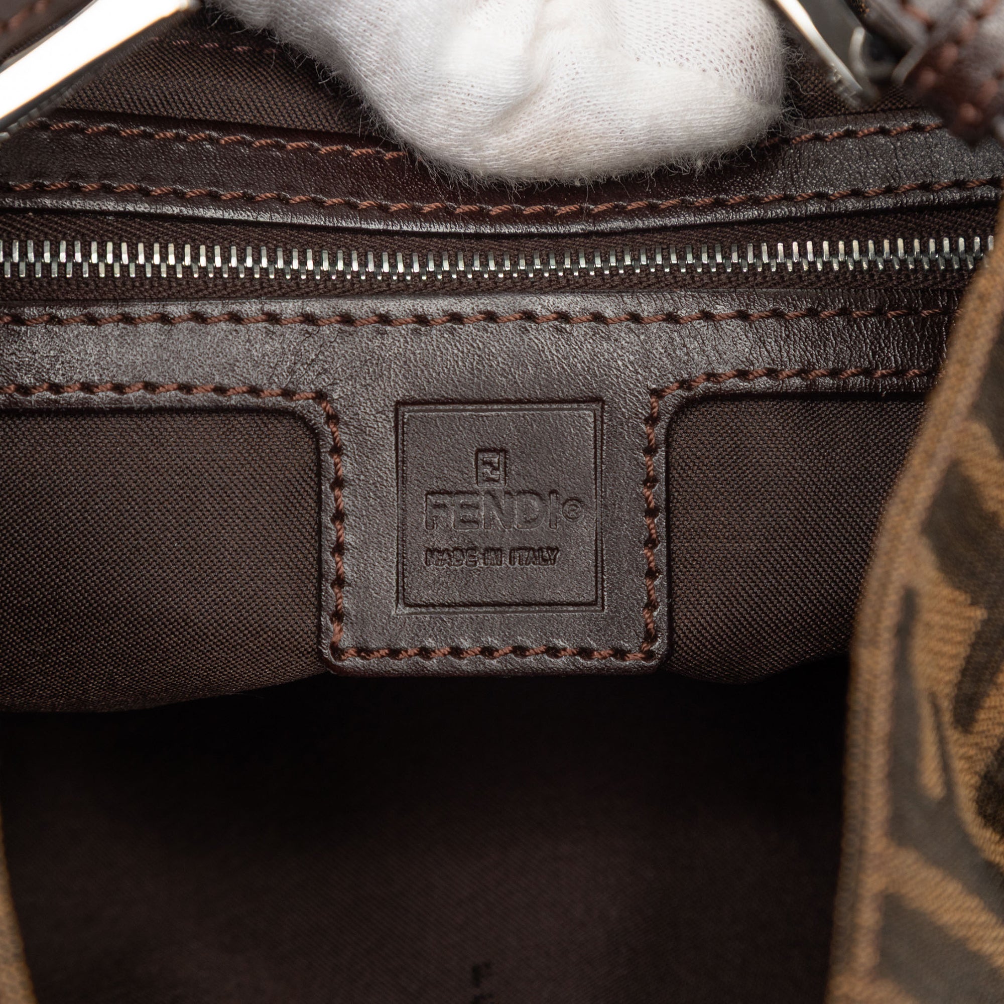 Zucca Canvas Shoulder Bag - Image 5