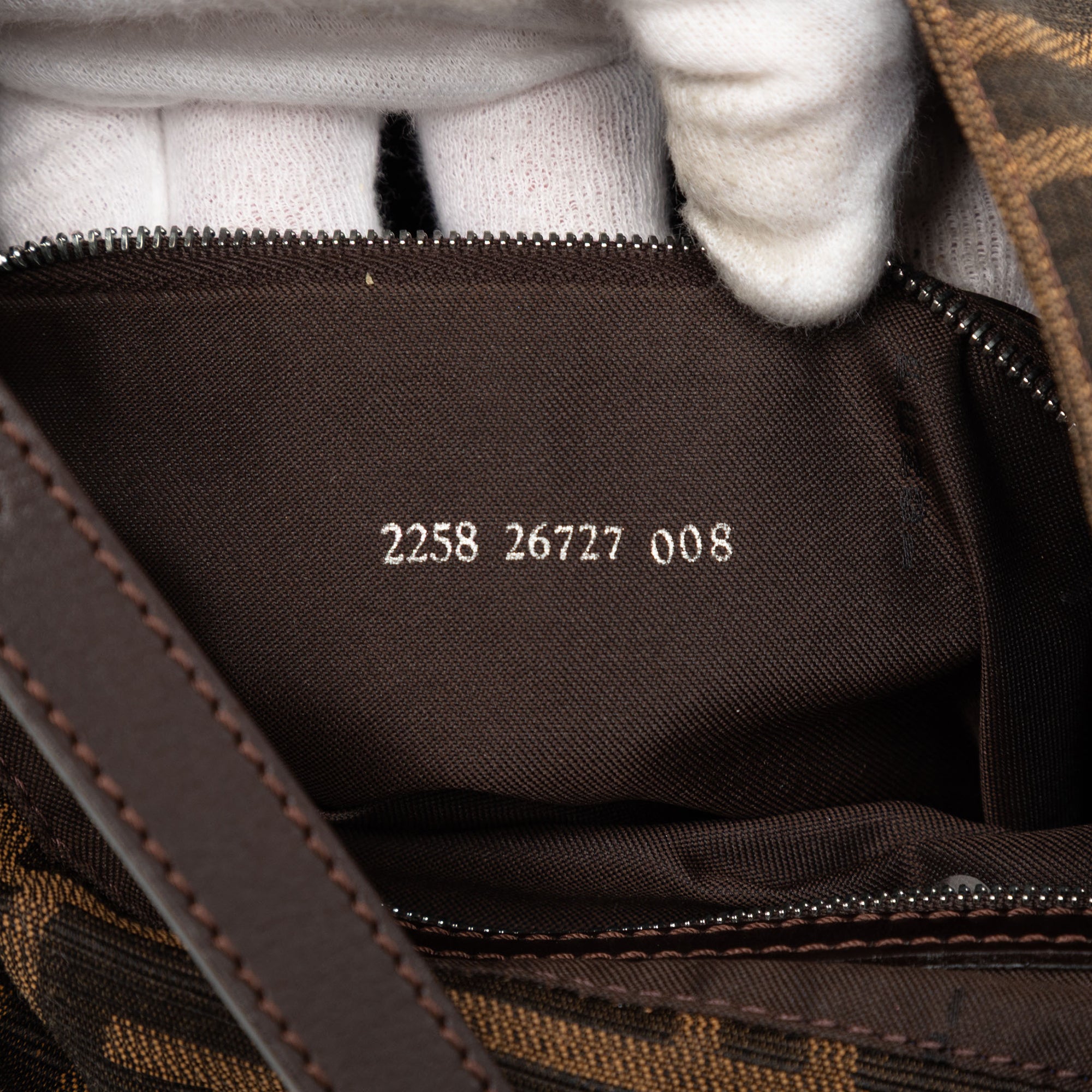 Zucca Canvas Shoulder Bag - Image 6