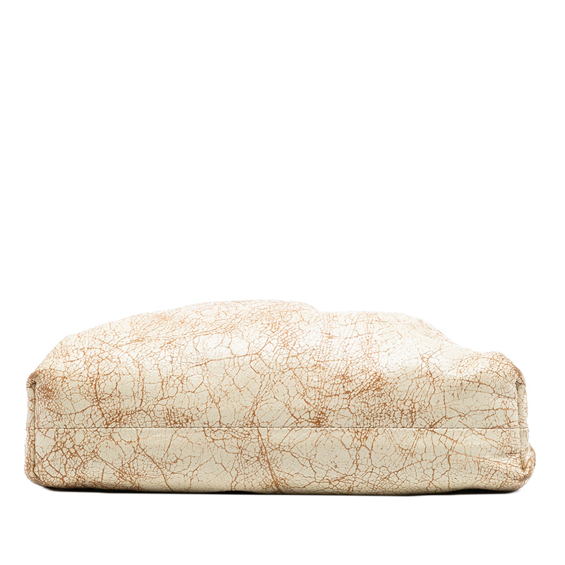 Crackled Calfskin The Mini Pouch Crossbody - Image 3