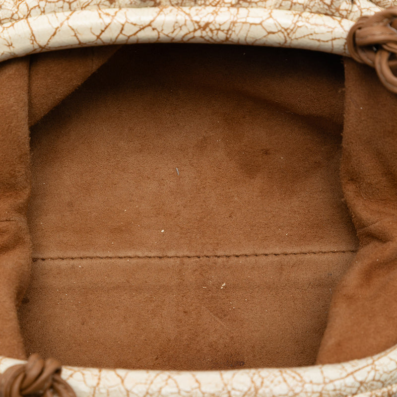 Crackled Calfskin The Mini Pouch Crossbody - Image 4
