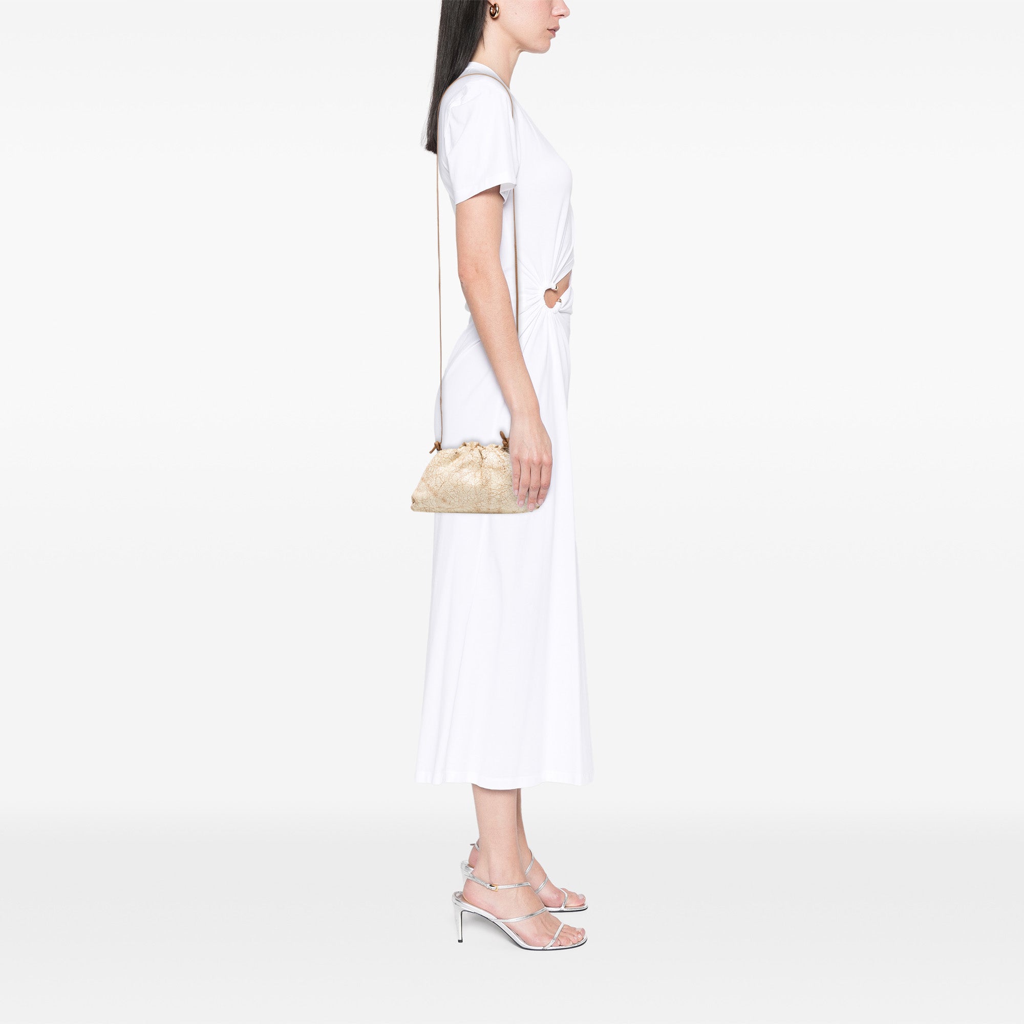 Crackled Calfskin The Mini Pouch Crossbody - Image 7