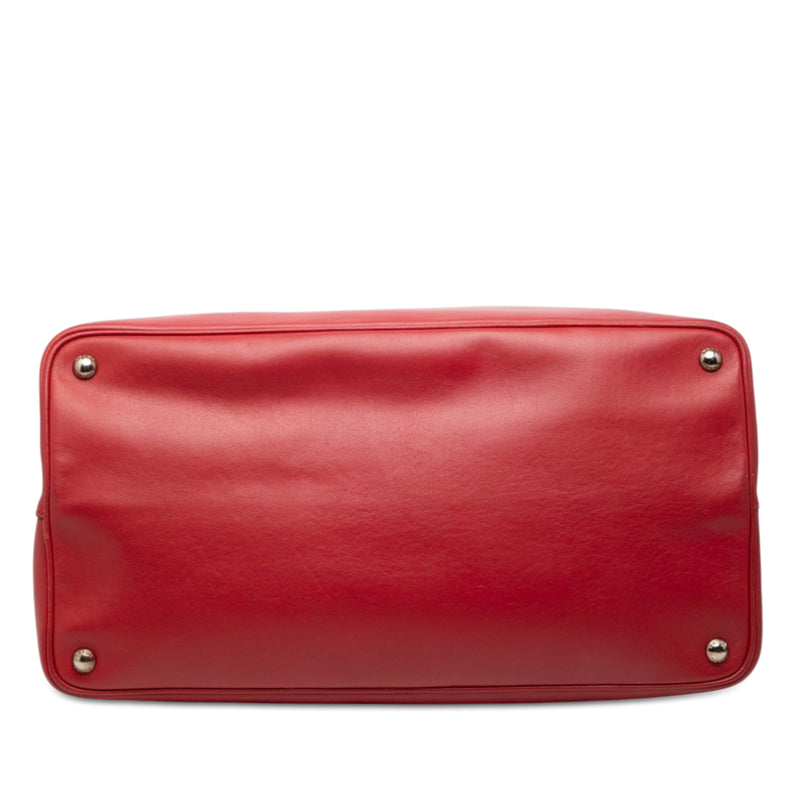 Large Saffiano Cuir Double Satchel - Image 3