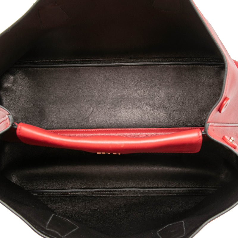 Large Saffiano Cuir Double Satchel - Image 4