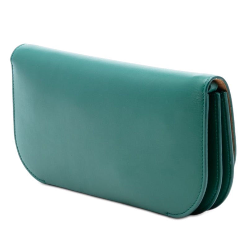 Smooth Leather Goya Long Shoulder Bag - Image 2