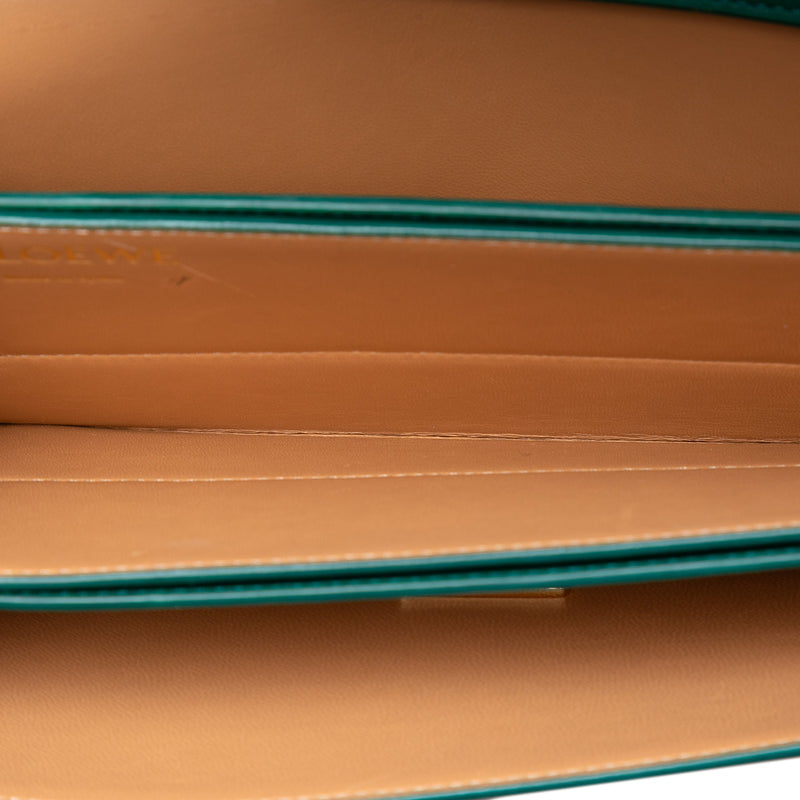 Smooth Leather Goya Long Shoulder Bag - Image 4