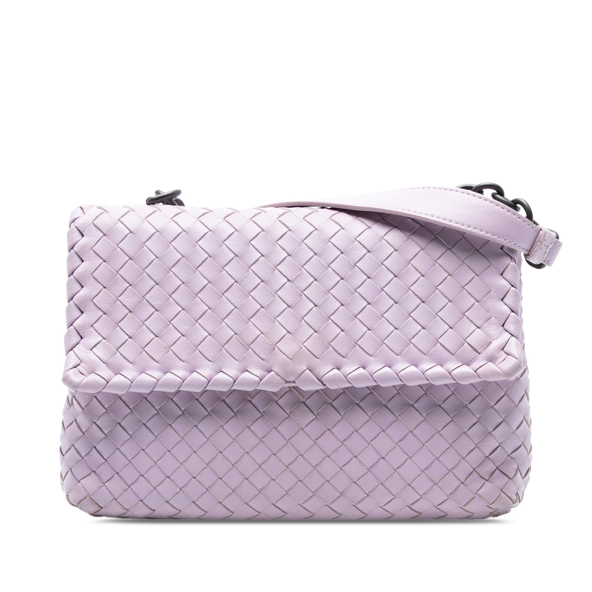 Small Nappa Intrecciato Olimpia Shoulder Bag - Image 1