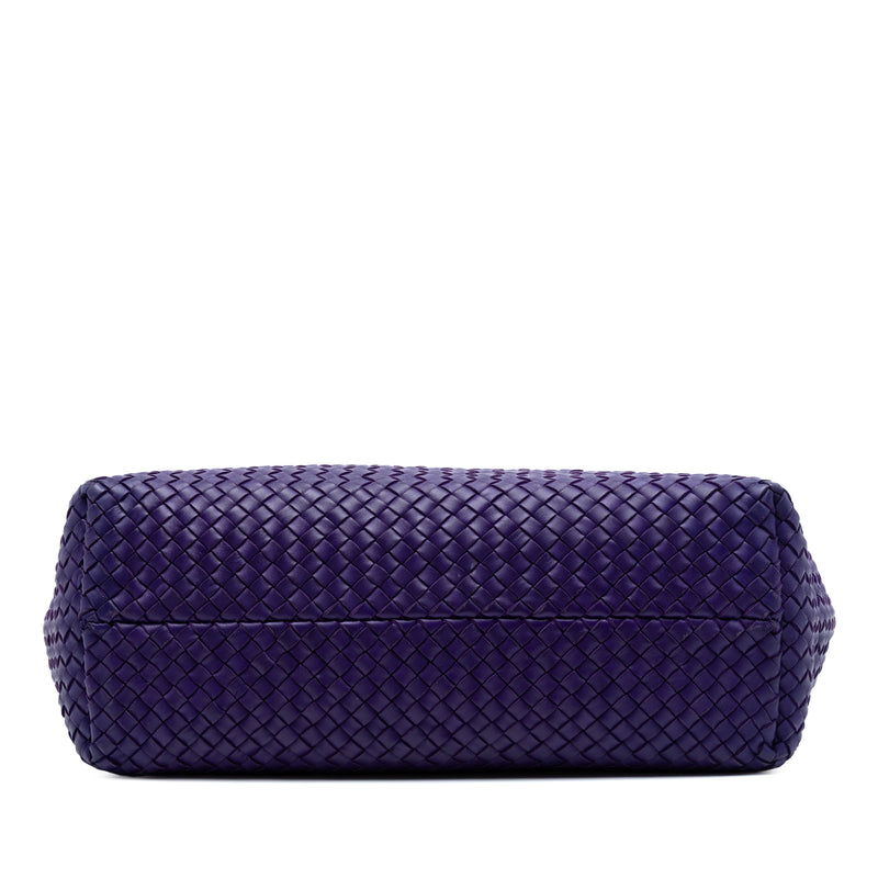 Medium Lambskin Intreccio Cabat Tote - Image 3
