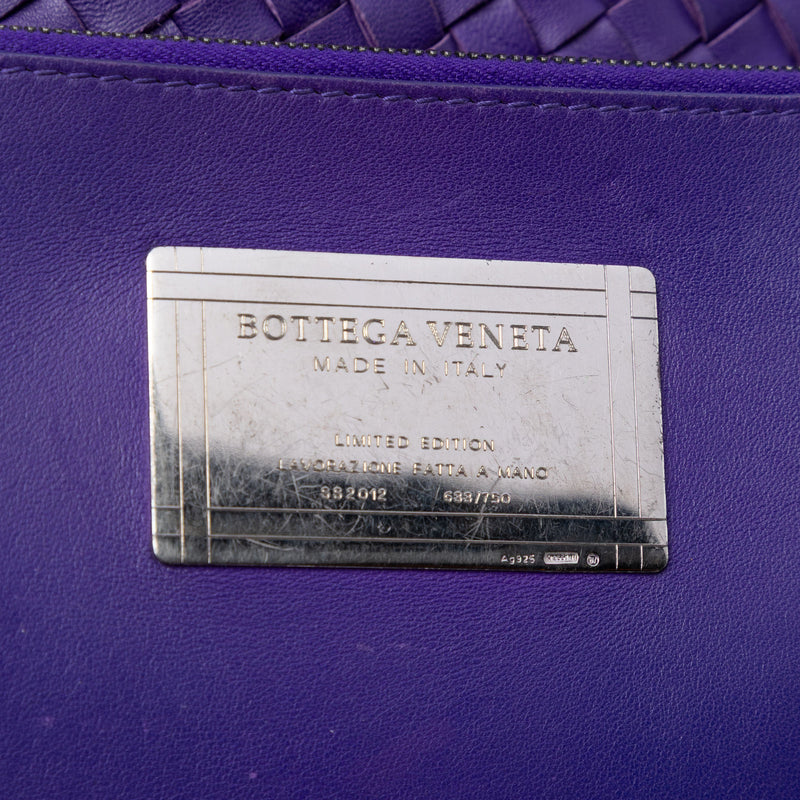 Medium Lambskin Intreccio Cabat Tote - Image 5
