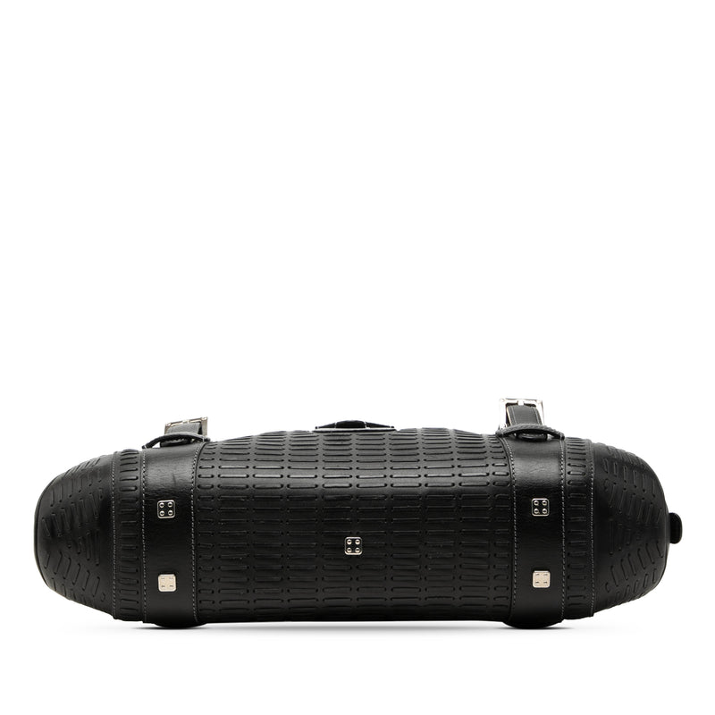Embossed Leather Senda Handbag - Image 3
