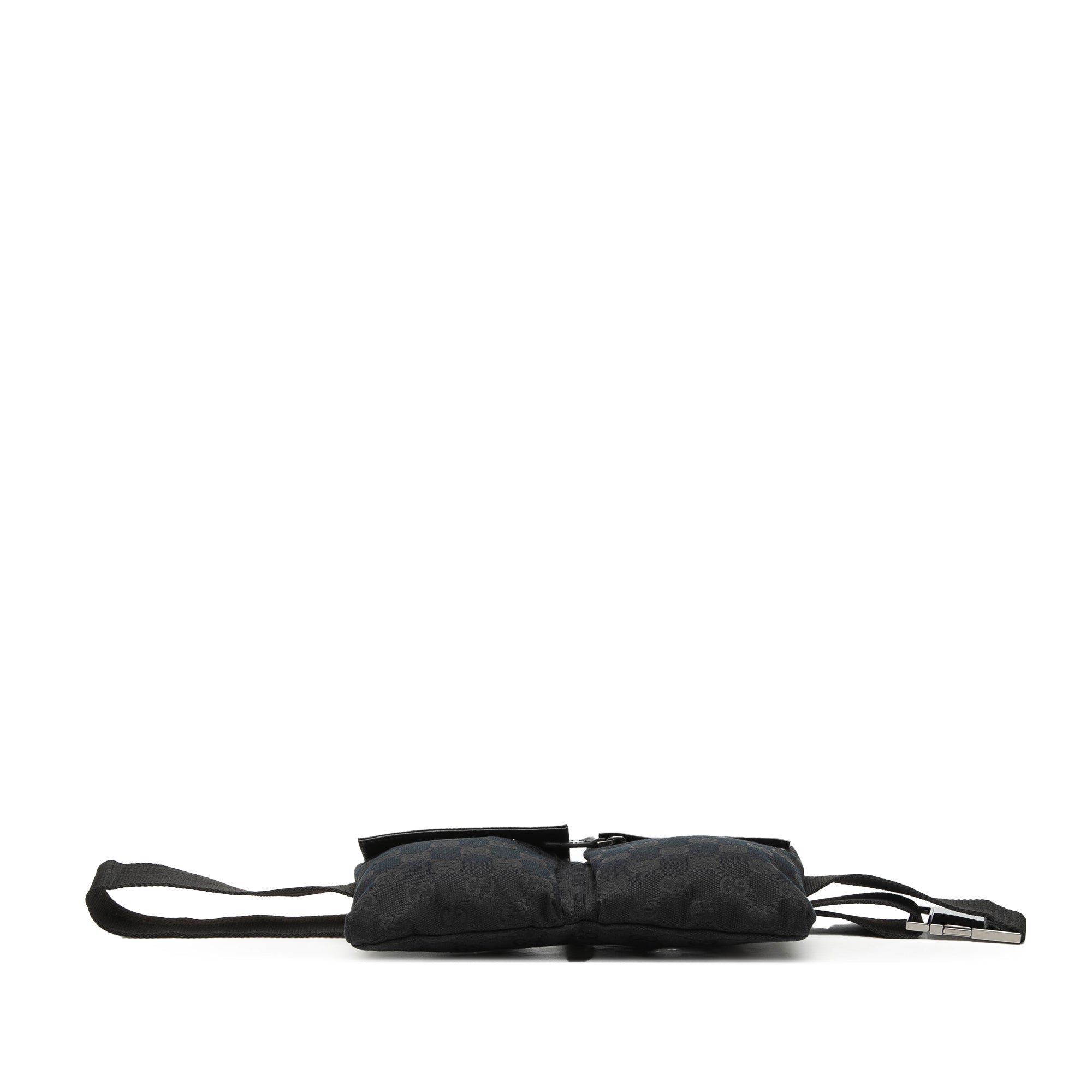 GG Canvas Double Pocket Belt Bag - Image 3