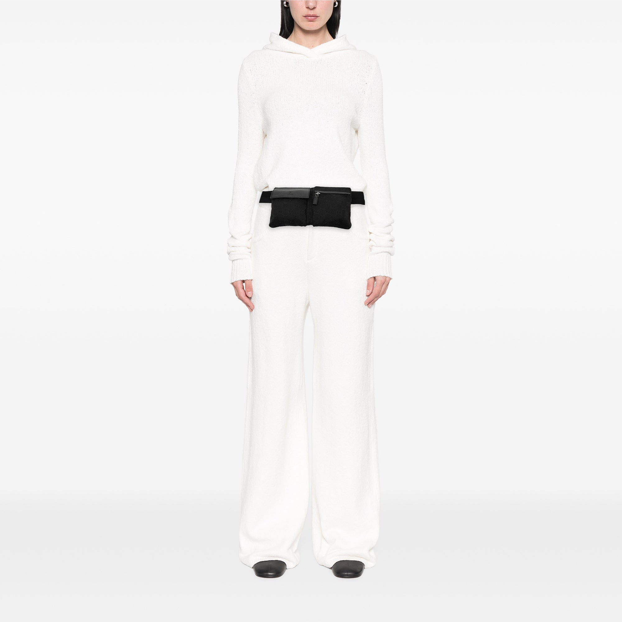 GG Canvas Double Pocket Belt Bag - Image 7