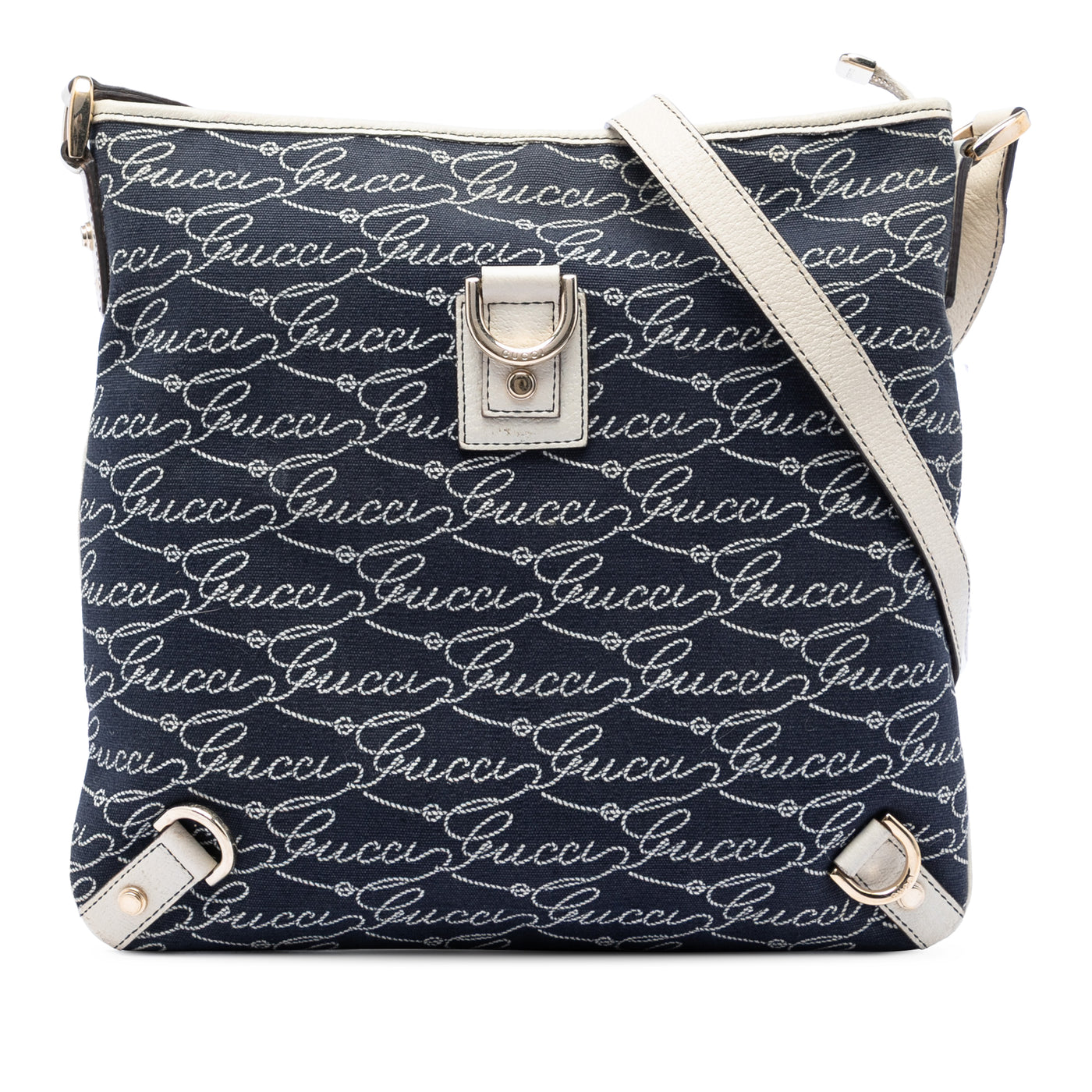 85th Anniversary Denim Abbey D Ring Crossbody - Image 1