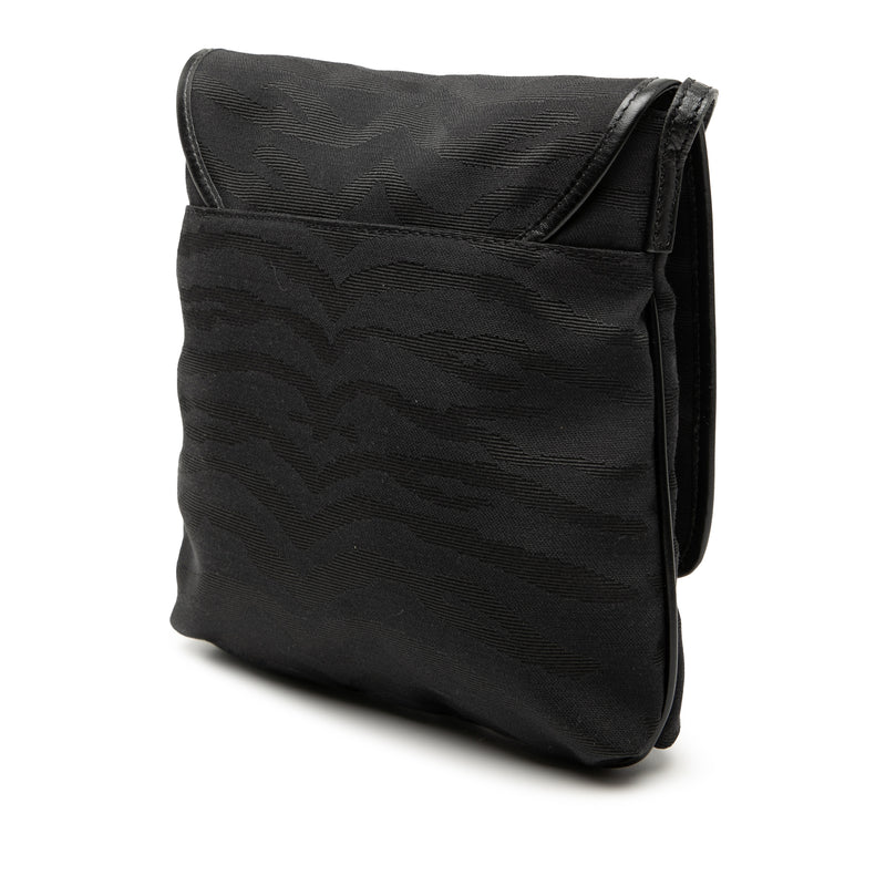 Zebra Printed Canvas Crossbody - Image 2