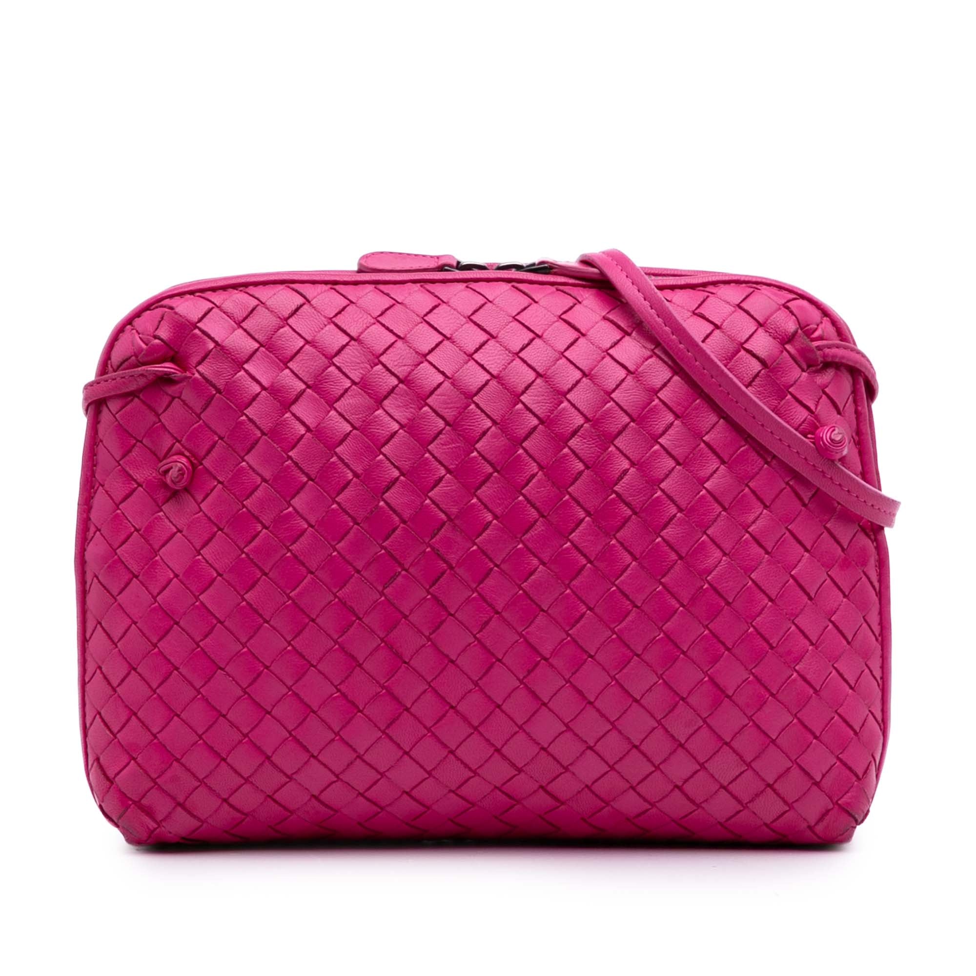 Nappa Intrecciato Nodini Crossbody - Image 1