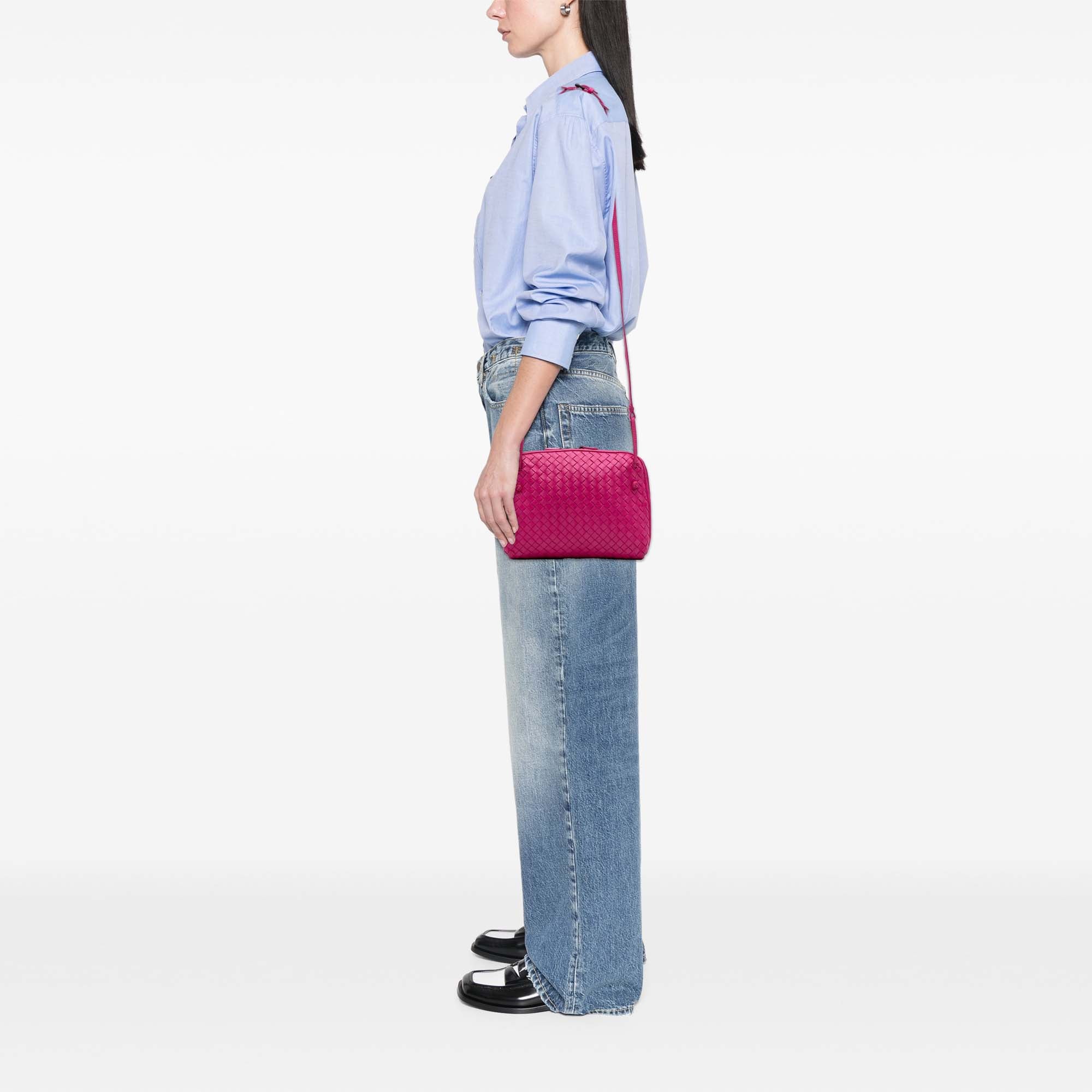 Nappa Intrecciato Nodini Crossbody - Image 12