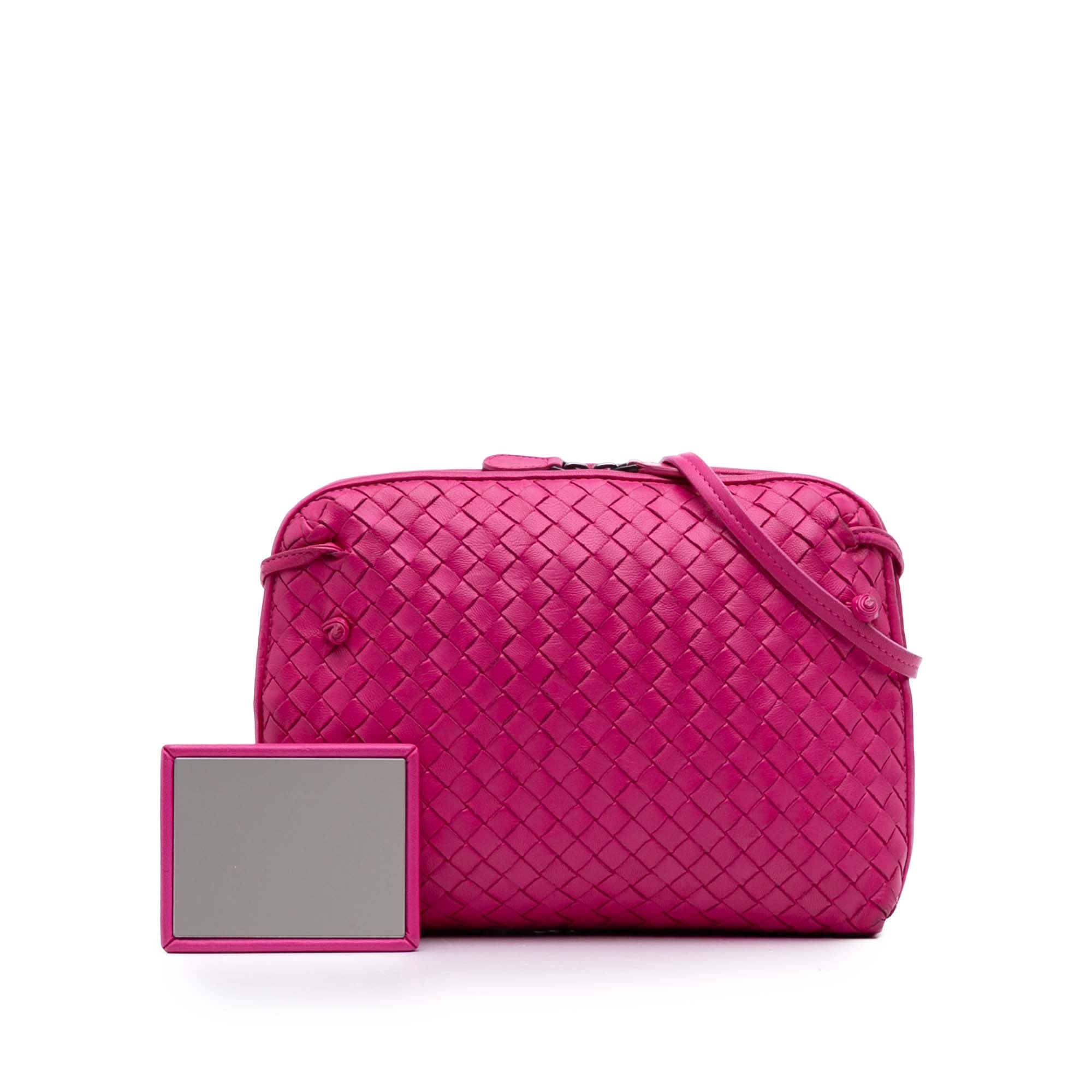 Nappa Intrecciato Nodini Crossbody - Image 13