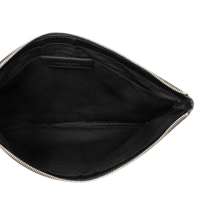 Canvas Navy Clip Clutch L - Image 4