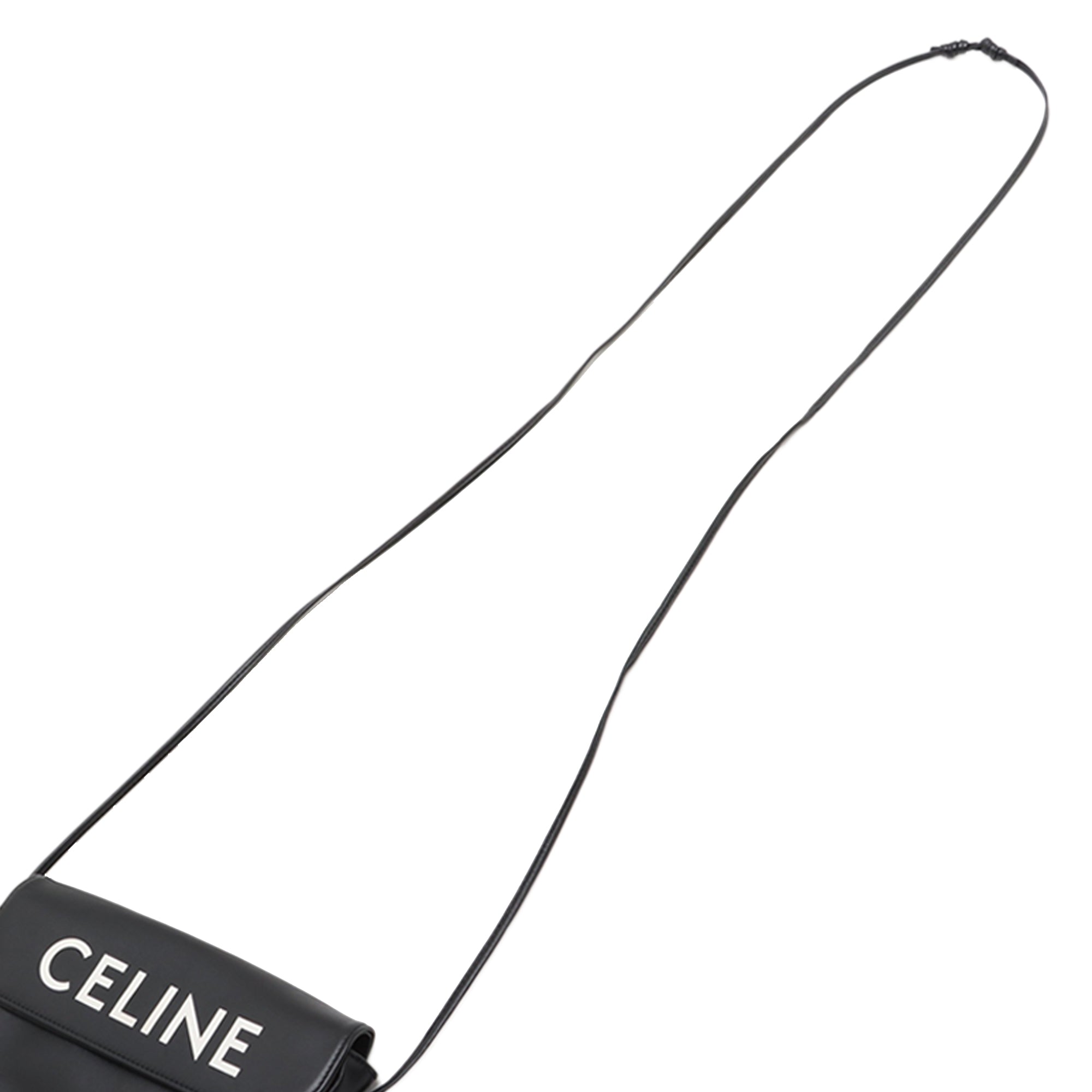 Smooth Calfskin Logo Triangle Crossbody - Image 10