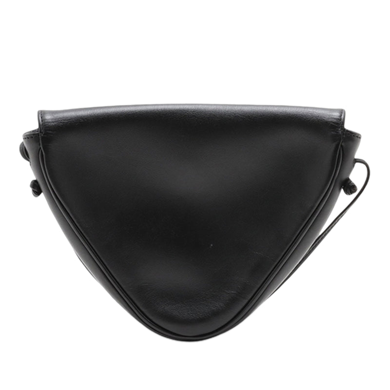 Smooth Calfskin Logo Triangle Crossbody - Image 2