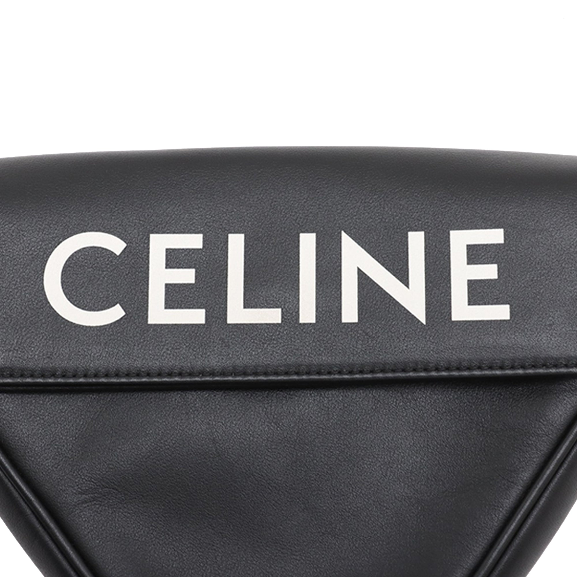Smooth Calfskin Logo Triangle Crossbody - Image 6