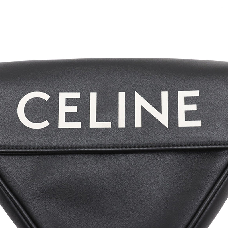 Smooth Calfskin Logo Triangle Crossbody - Image 6