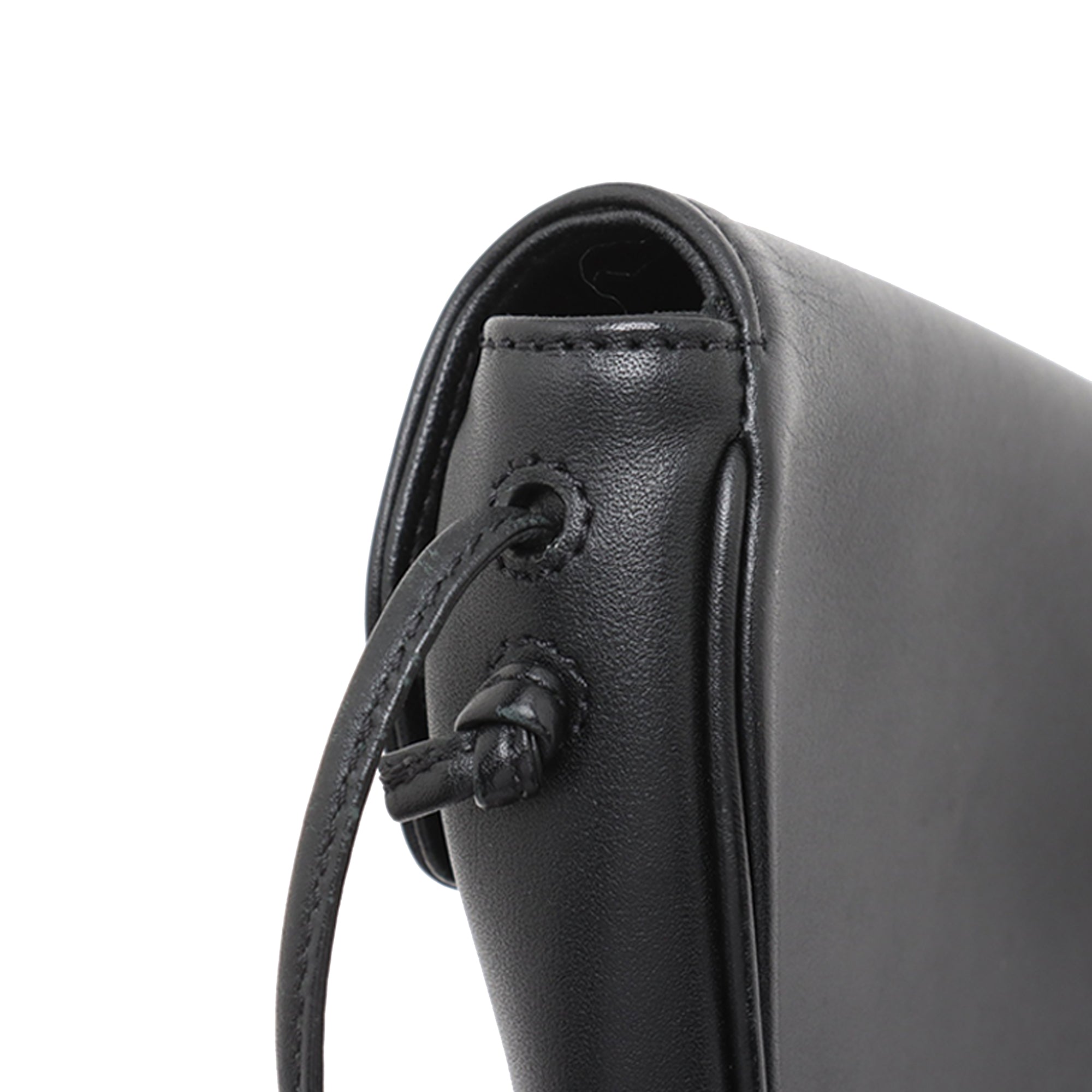 Smooth Calfskin Logo Triangle Crossbody - Image 8