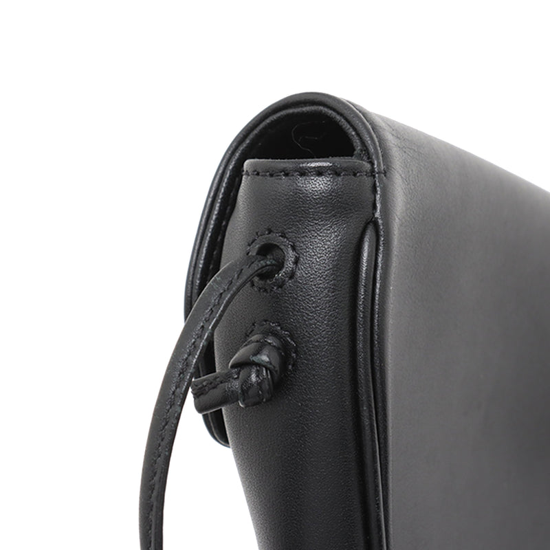 Smooth Calfskin Logo Triangle Crossbody - Image 8