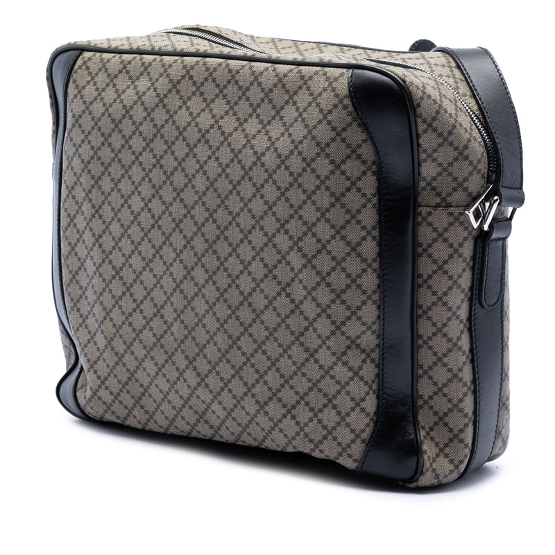 Diamante Coated Canvas Messenger Bag - Image 2