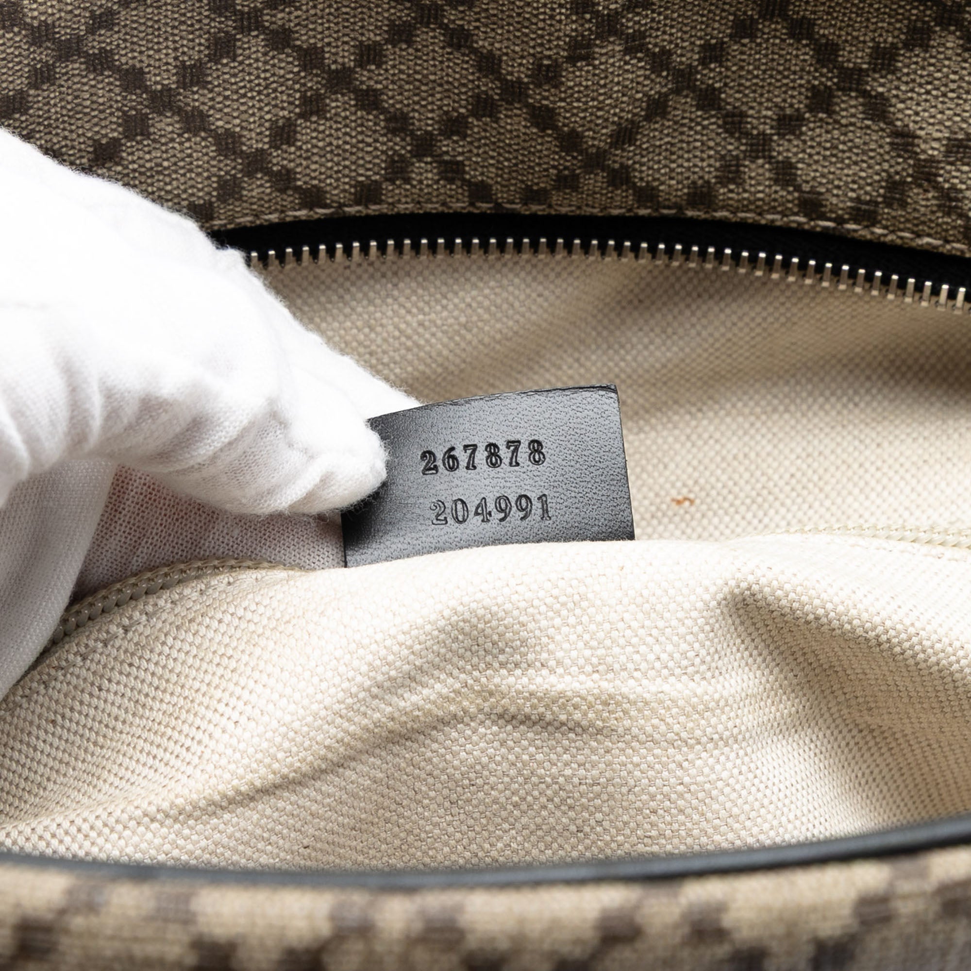 Diamante Coated Canvas Messenger Bag - Image 6