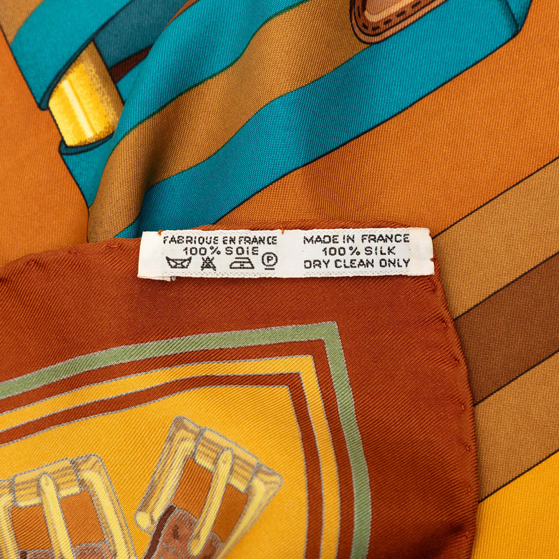 Les Sangles Silk Scarf 90 - Image 2