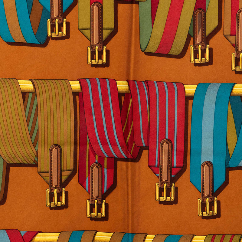 Les Sangles Silk Scarf 90 - Image 9