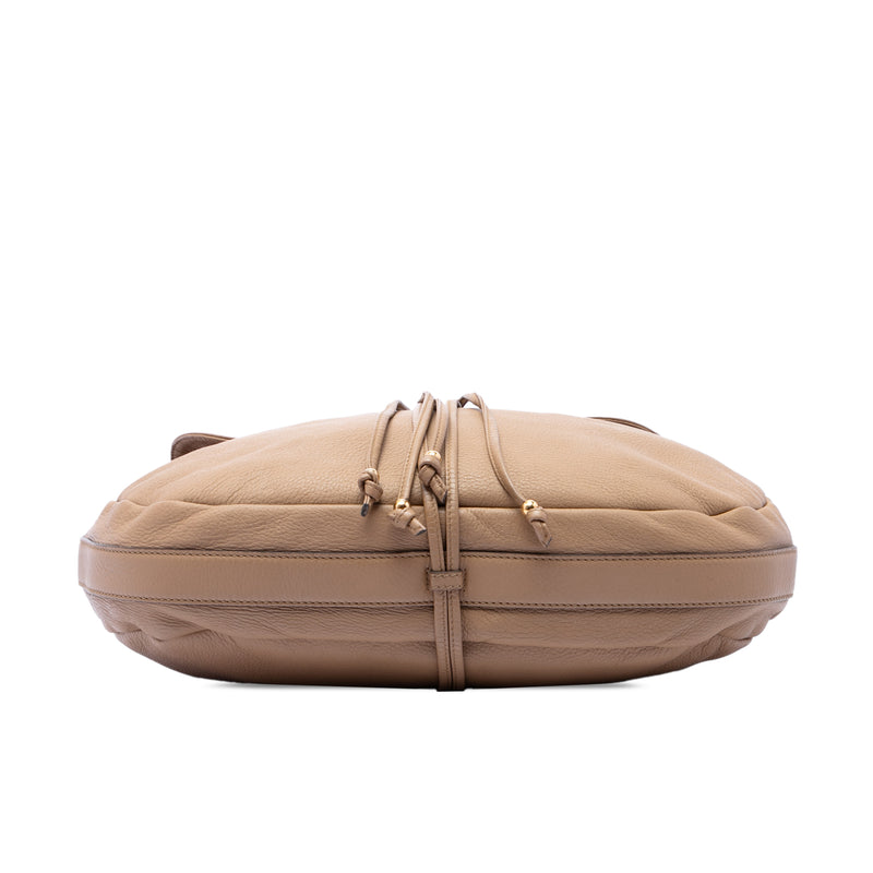 Large Pebbled Calfskin Jungle Satchel - Image 3