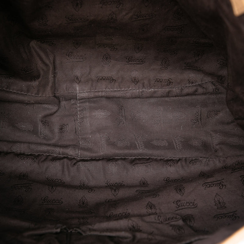 Large Pebbled Calfskin Jungle Satchel - Image 4