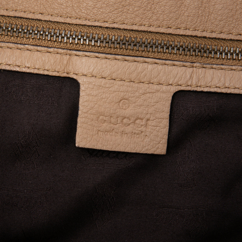 Large Pebbled Calfskin Jungle Satchel - Image 5