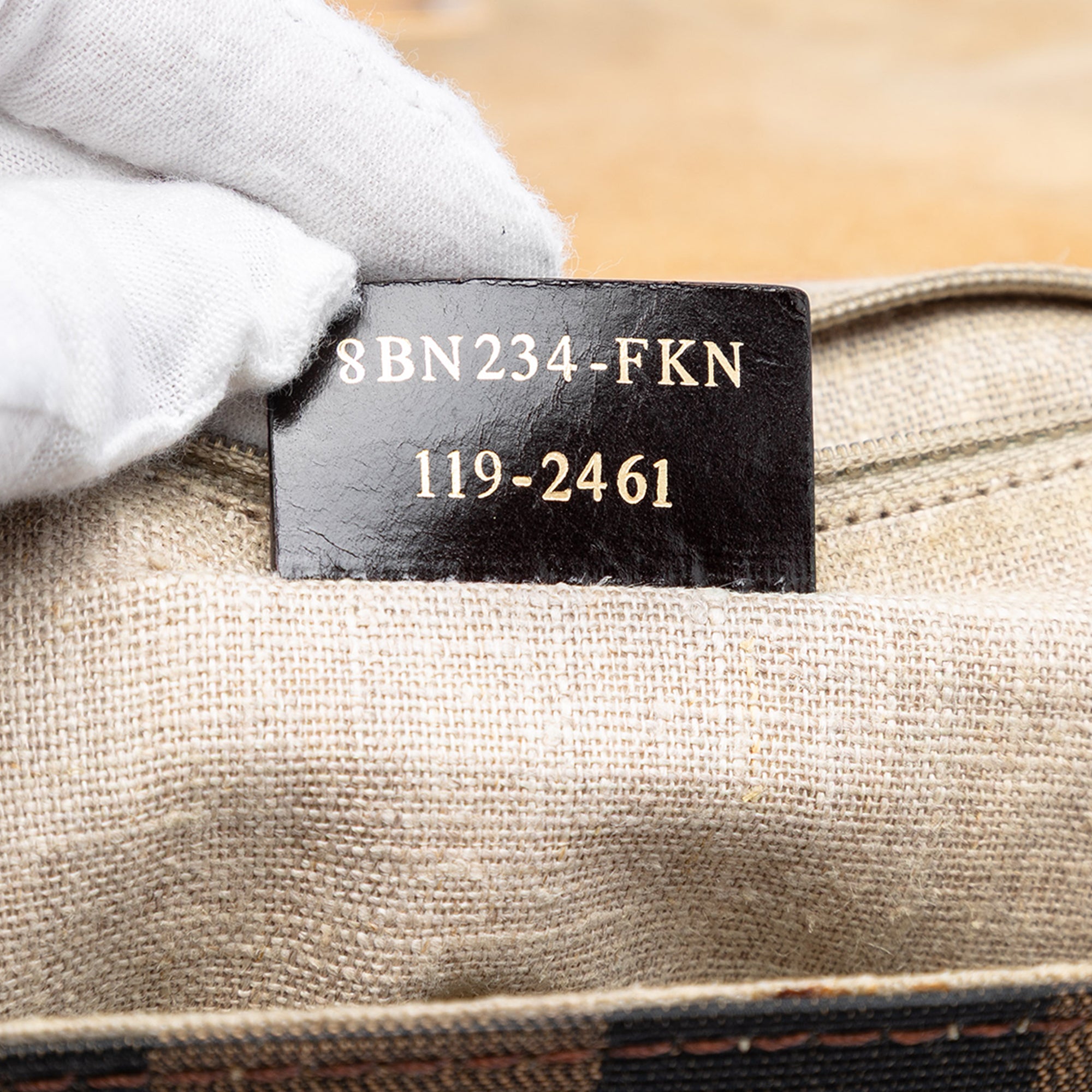 Leather and Pequin Canvas Silvana Satchel - Image 6