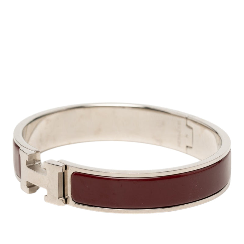 Narrow Enamel Clic H Bracelet PM - Image 2