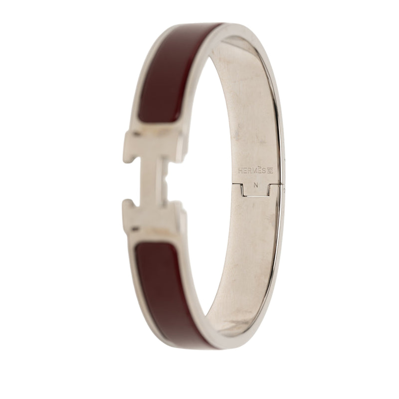 Narrow Enamel Clic H Bracelet PM - Image 4