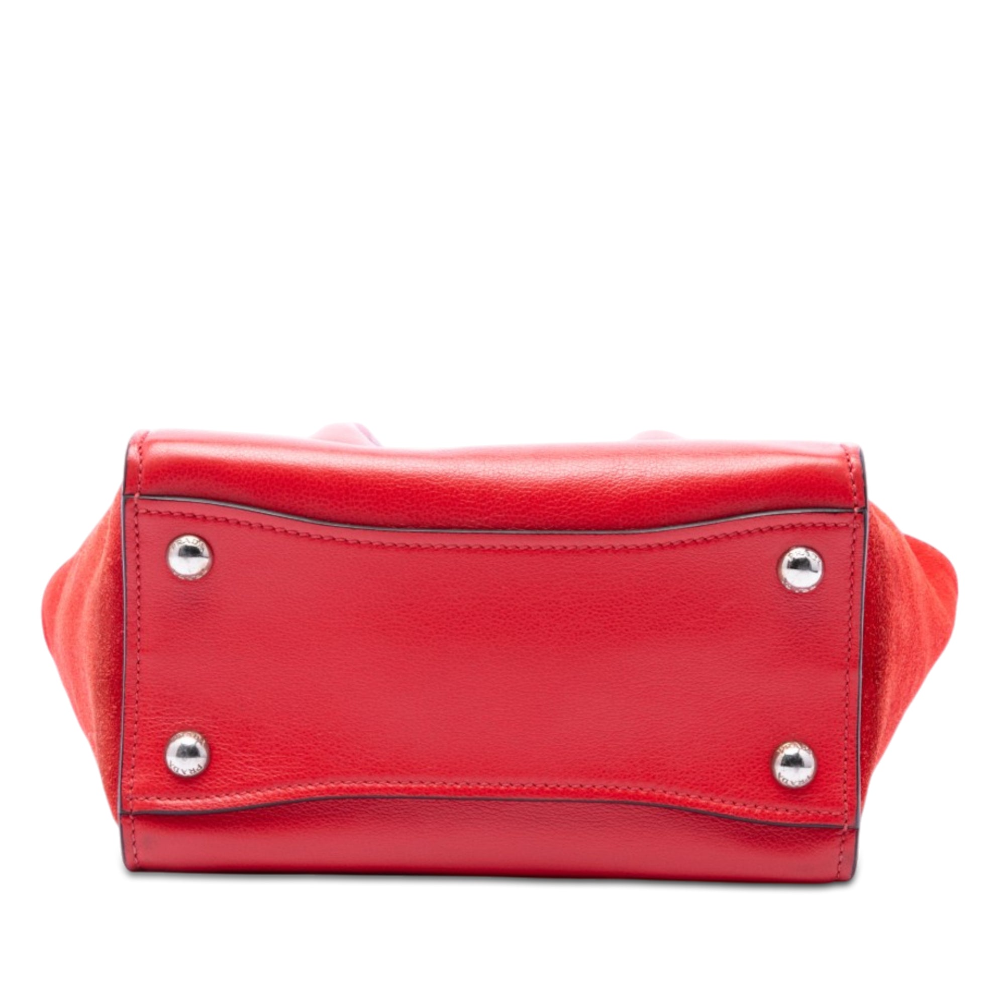 Small Glace Calf Twin Pocket Satchel - Image 3