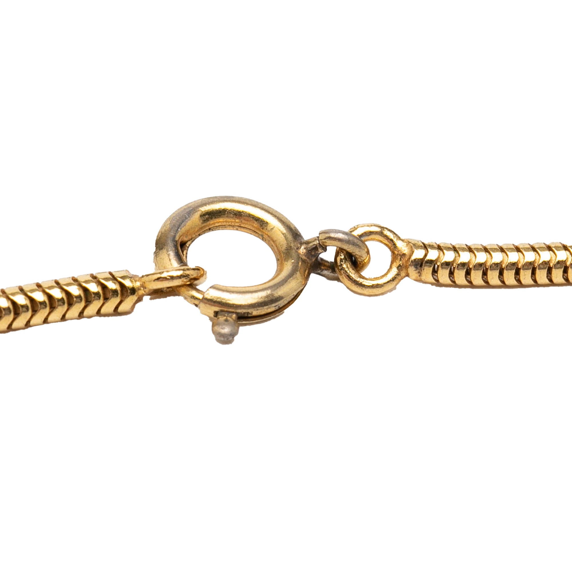 Gold Plated Lion Motif Medallion Pendant Necklace - Image 4